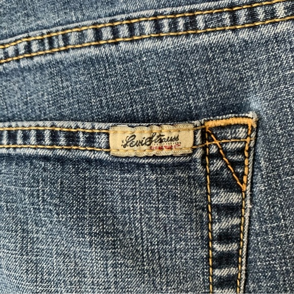 Levi STRAUSS LOW RISE BOOTCUT WOMENS DENIM JEANS SIZE 10 - Picture 12 of 12